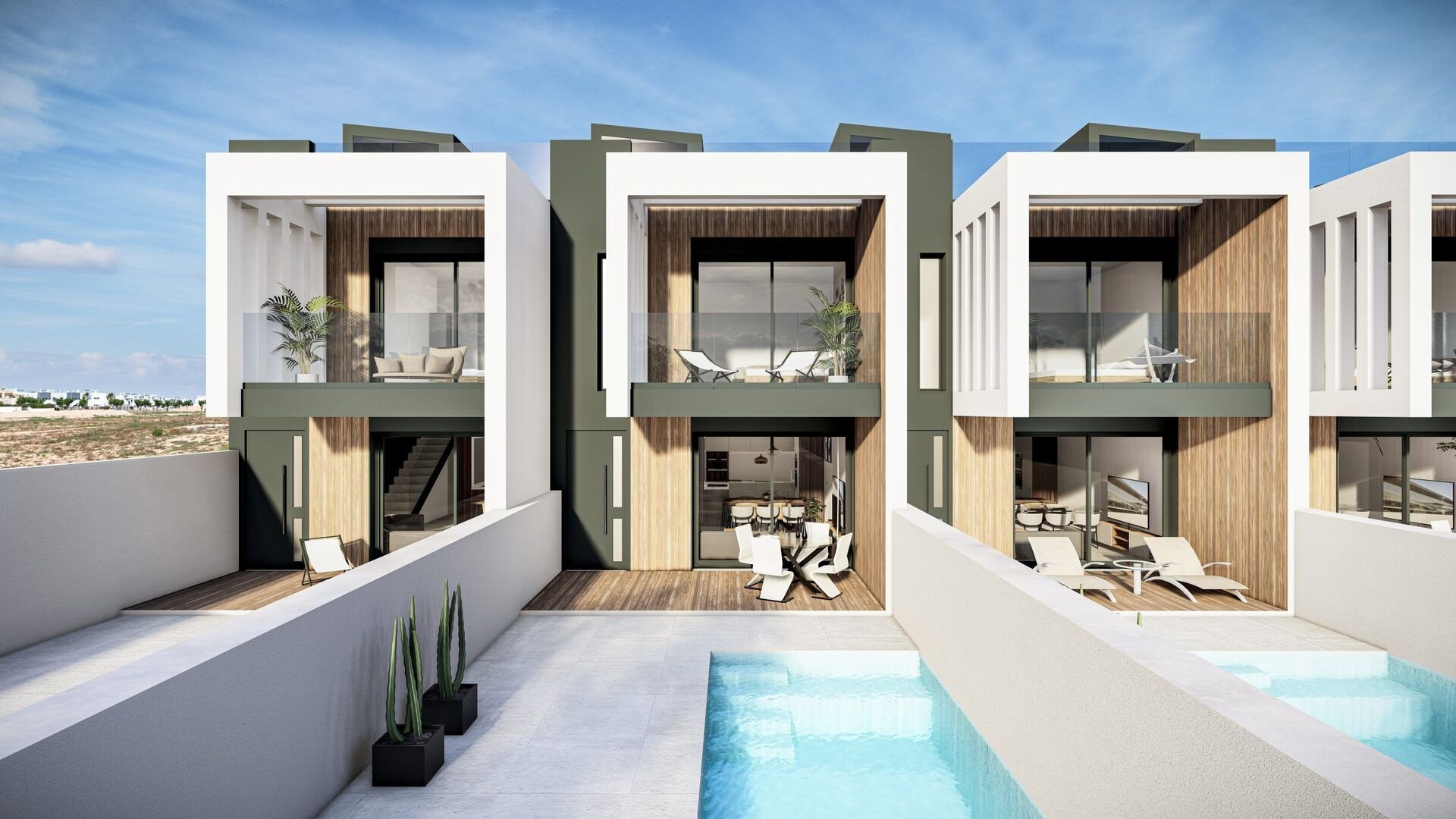 Villa in Evo Villas, Alicante, Spain 3 bedrooms, 121.63 sq.m. No. 148428
