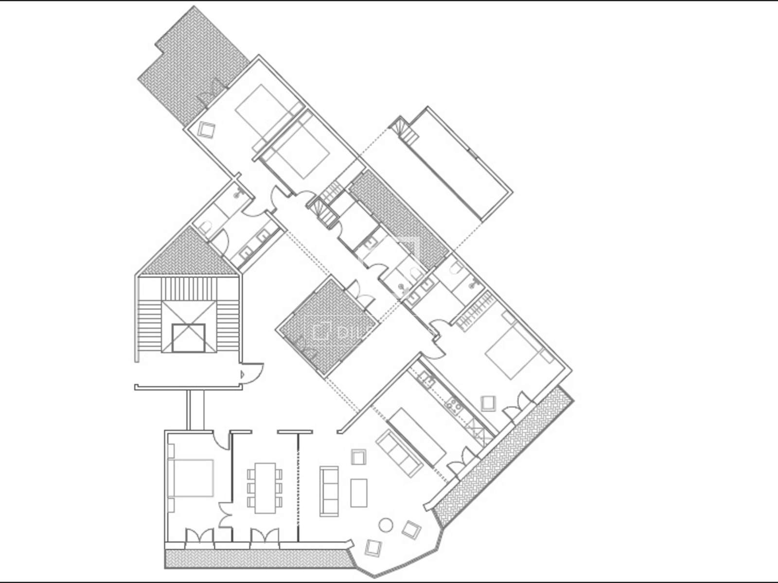 Dzīvoklis Barcelona, Spānijā 4 istabas, 227 m2 Nr. 192839