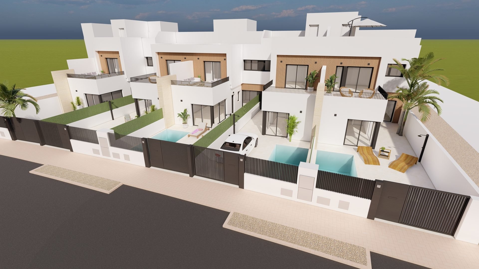 Villa Santiago de la Ribera, Murcia, Spānijā 3 istabas, 114 m2 Nr. 188955