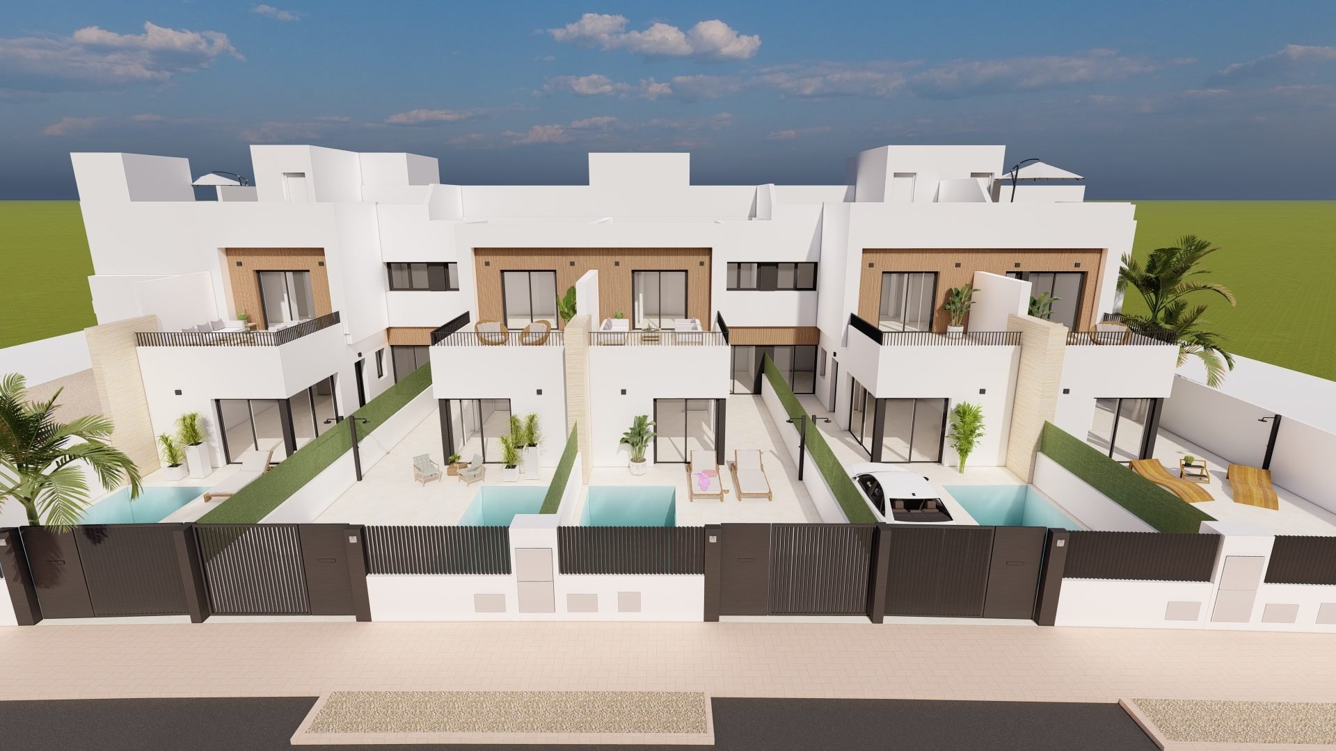 Villa Santiago de la Ribera, Murcia, Spānijā 3 istabas, 114 m2 Nr. 188955