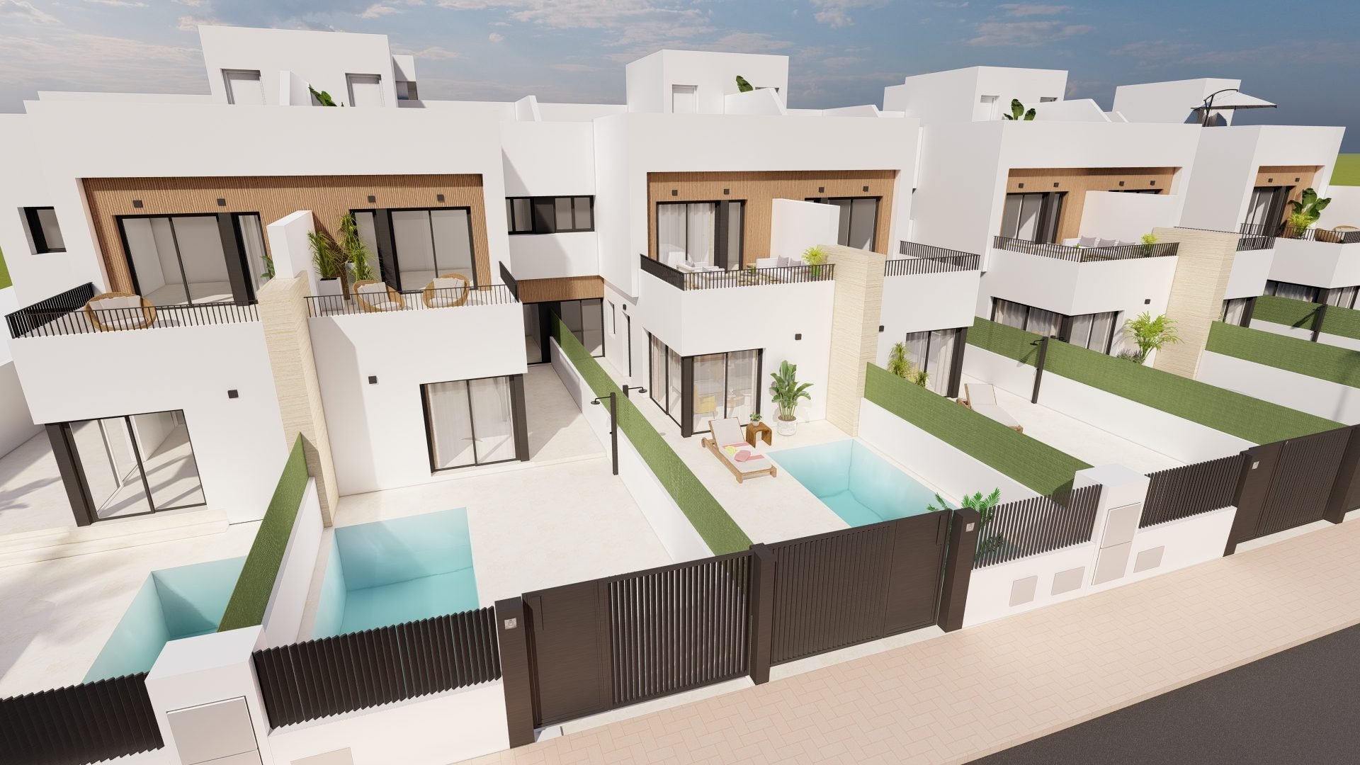 Villa Santiago de la Ribera, Murcia, Spānijā 3 istabas, 114 m2 Nr. 188955