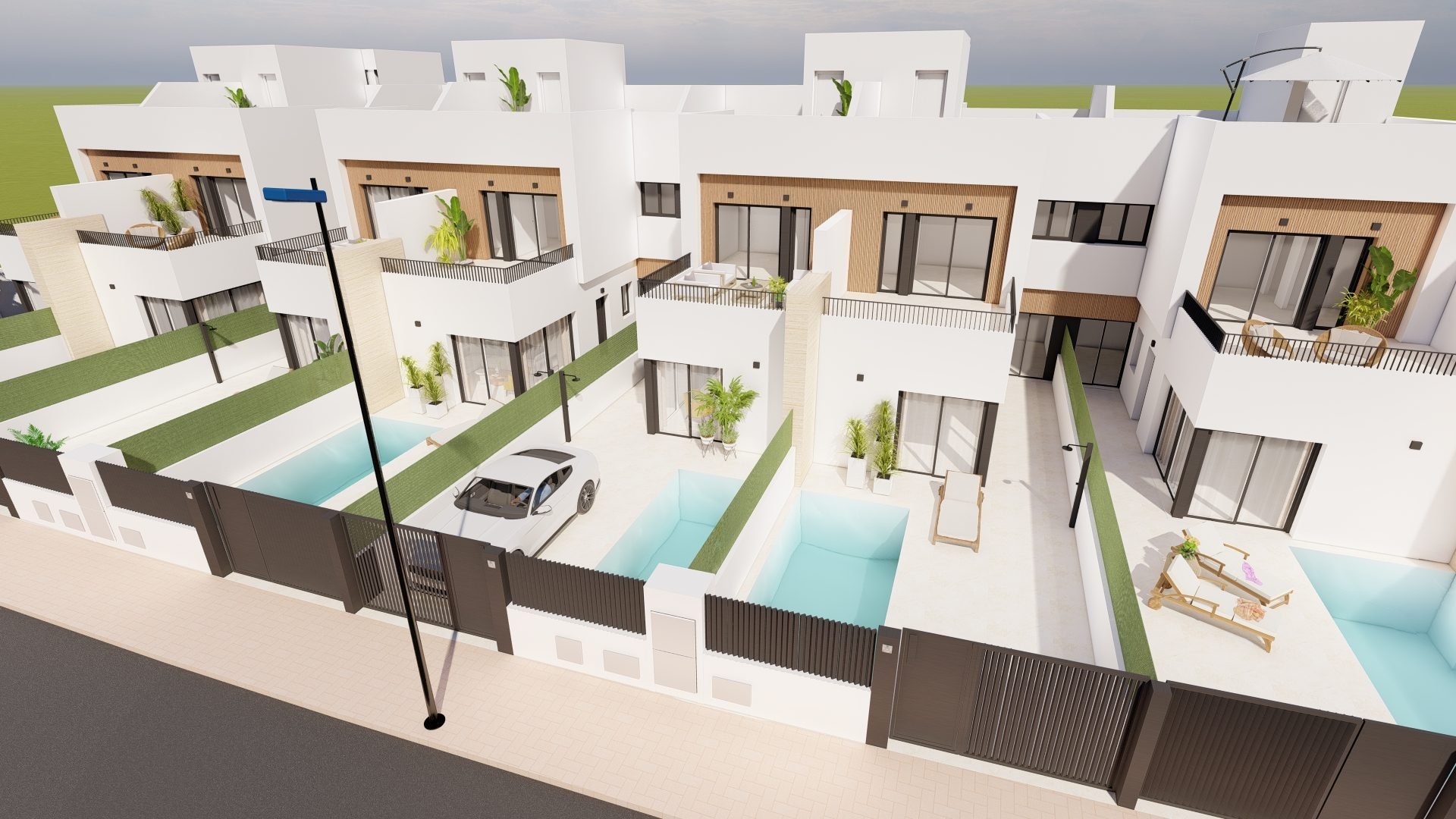 Villa Santiago de la Ribera, Murcia, Spānijā 3 istabas, 114 m2 Nr. 188955