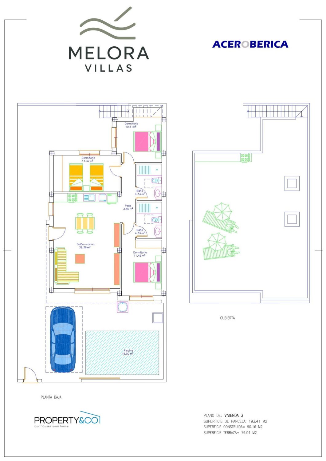 Villa in Balsicas, Murcia, Spain 3 bedrooms, 90 sq.m. No. 188957
