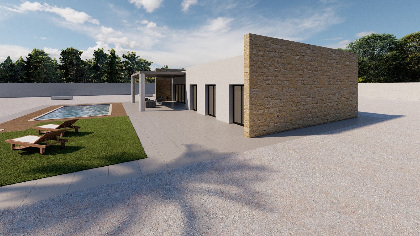Villa in El Pinos, Alicante, Spanien 3 Schlafzimmer, 125 m2 Nr. 191012