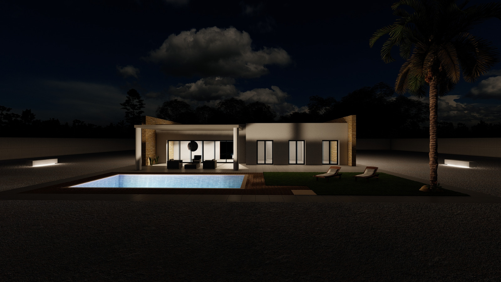 Villa in El Pinos, Alicante, Spanien 3 Schlafzimmer, 125 m2 Nr. 191012