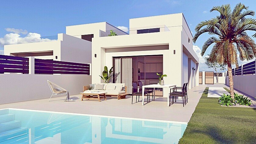 Villa a Los Balcones, Alicante, Spagna 3 camere da letto, 123 mq. N° 103667