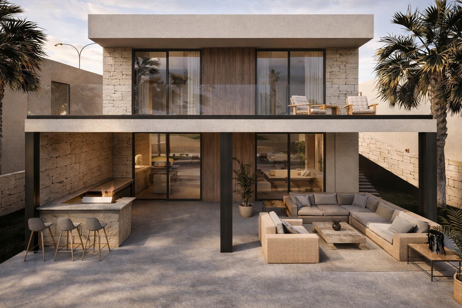 Villa Finestrat, Alicante, Spānijā 4 istabas, 307 m2 Nr. 165974