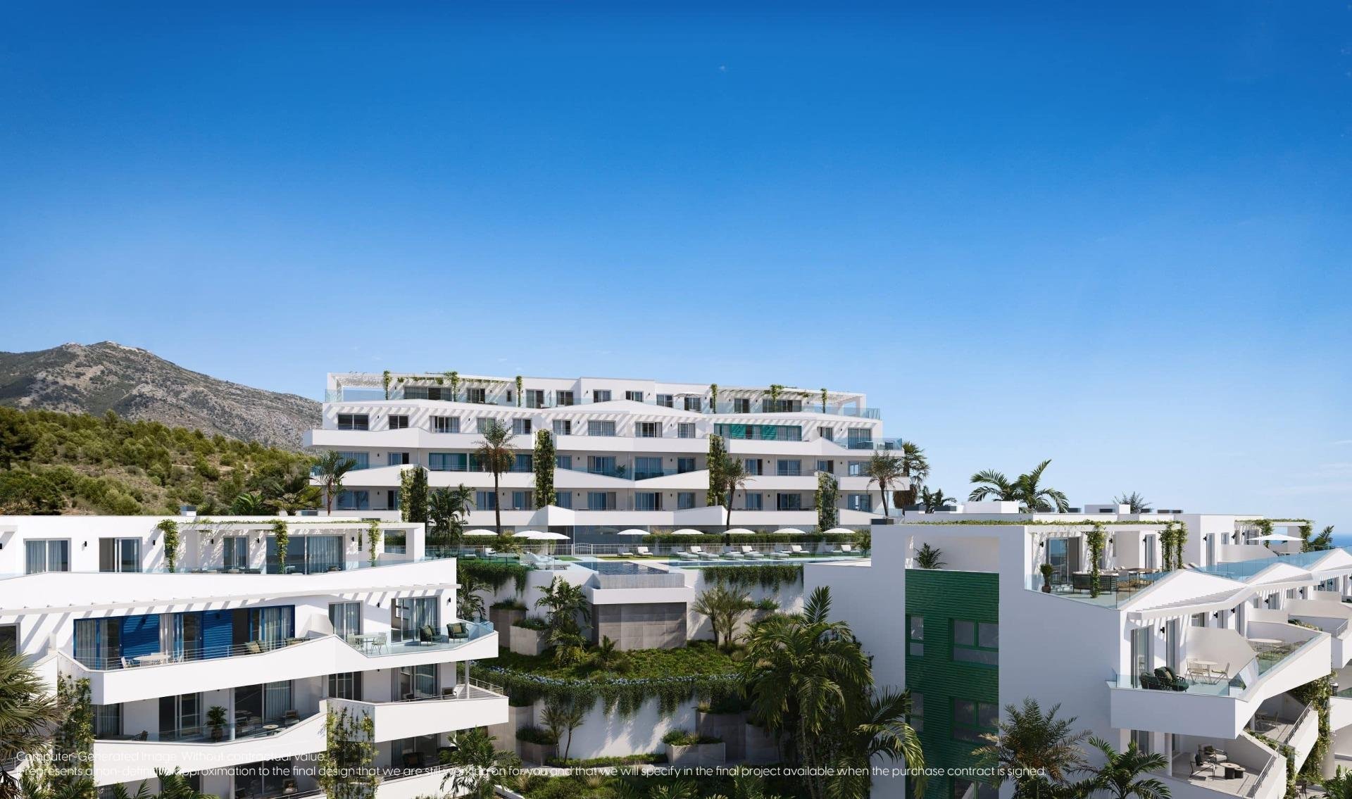 Dzīvoklis Mijas, Malaga, Spānijā 2 istabas, 80 m2 Nr. 169549