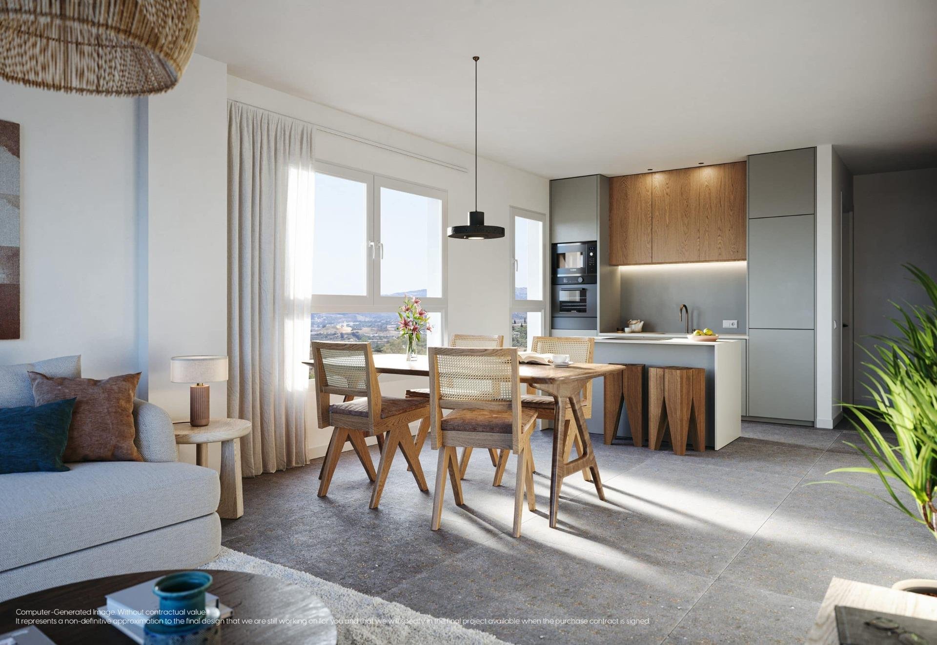 Kattohuoneisto Mijas, Malaga, Espanja 3 makuuhuonetta, 109 m2 No. 169548