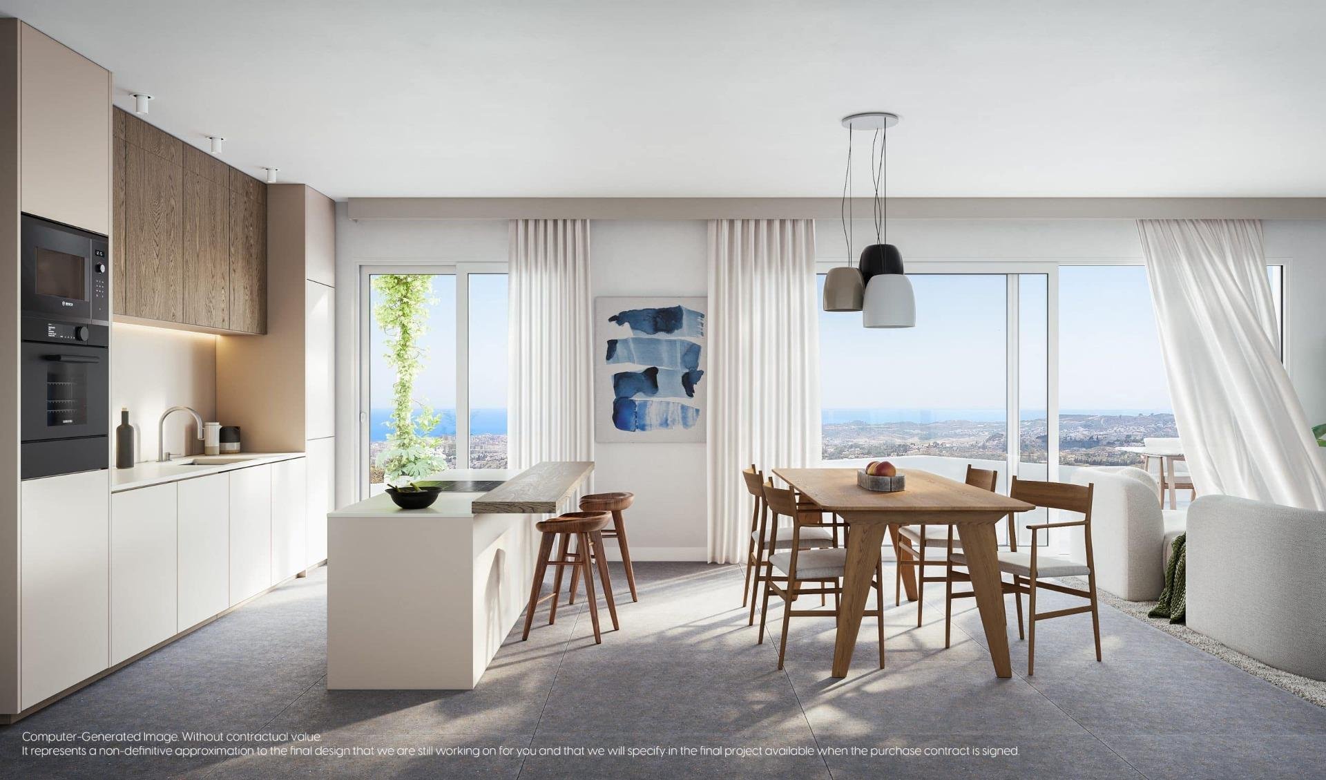 Kattohuoneisto Mijas, Malaga, Espanja 3 makuuhuonetta, 109 m2 No. 169548