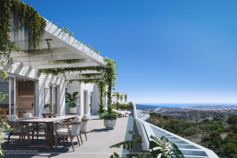 Penthouse w Mijas, Malaga, Hiszpania 3 sypialnie, 109 mkw. nr 169548