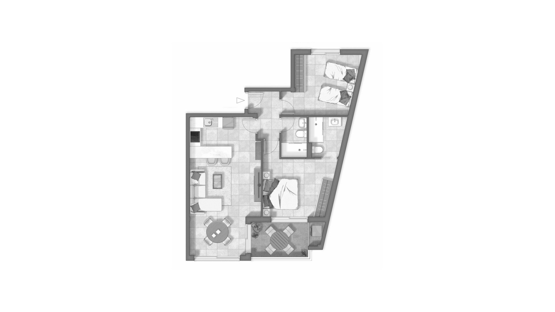 Appartamento in OASIS GUARDAMAR, Guardamar del Segura, Alicante, Spagna 2 camere da letto, 93.71 mq. N° 164812