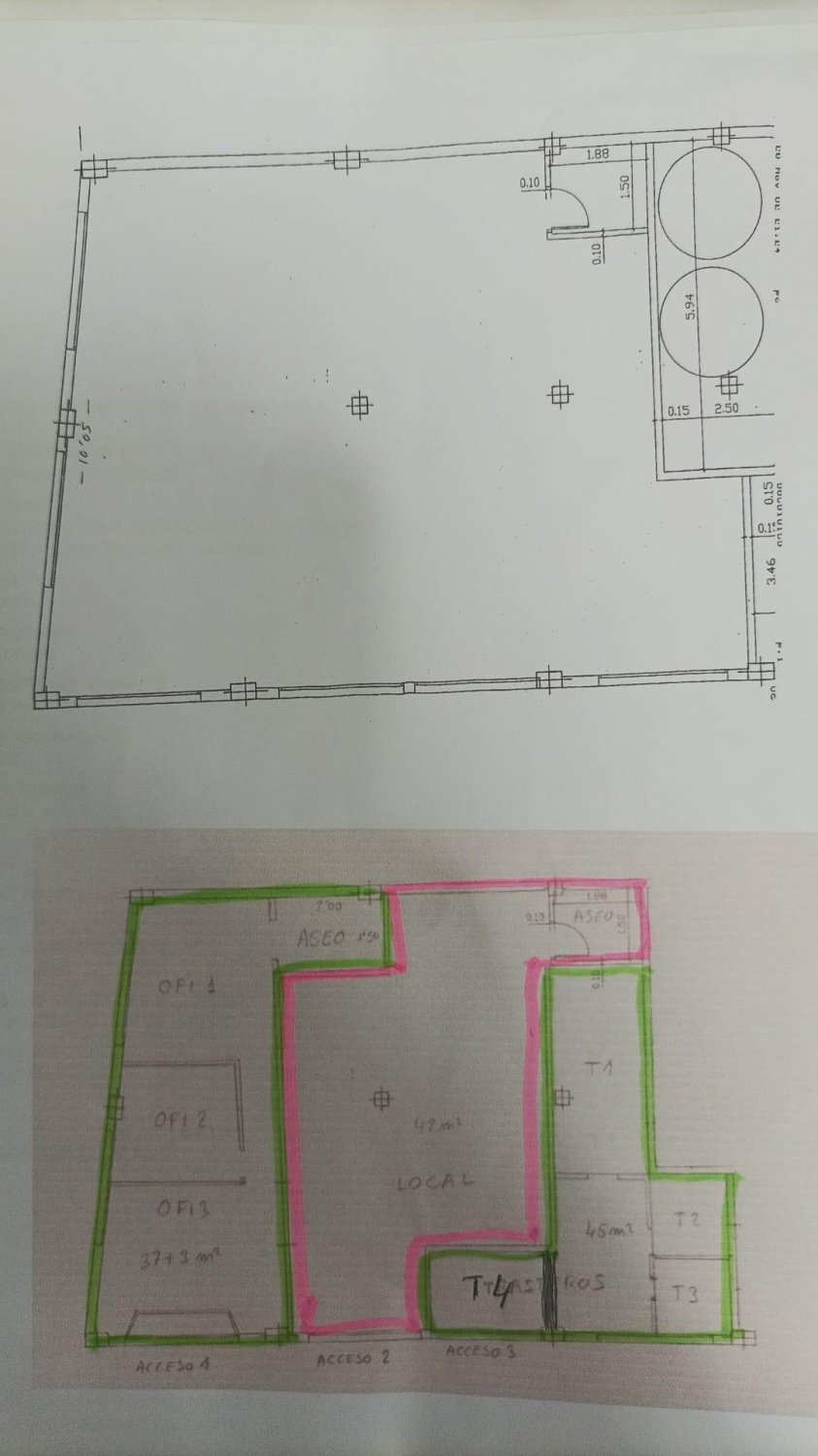 Kommersiell fastighet i Villafranqueza, Alicante, Spanien 140 kvm. Nr. 182782
