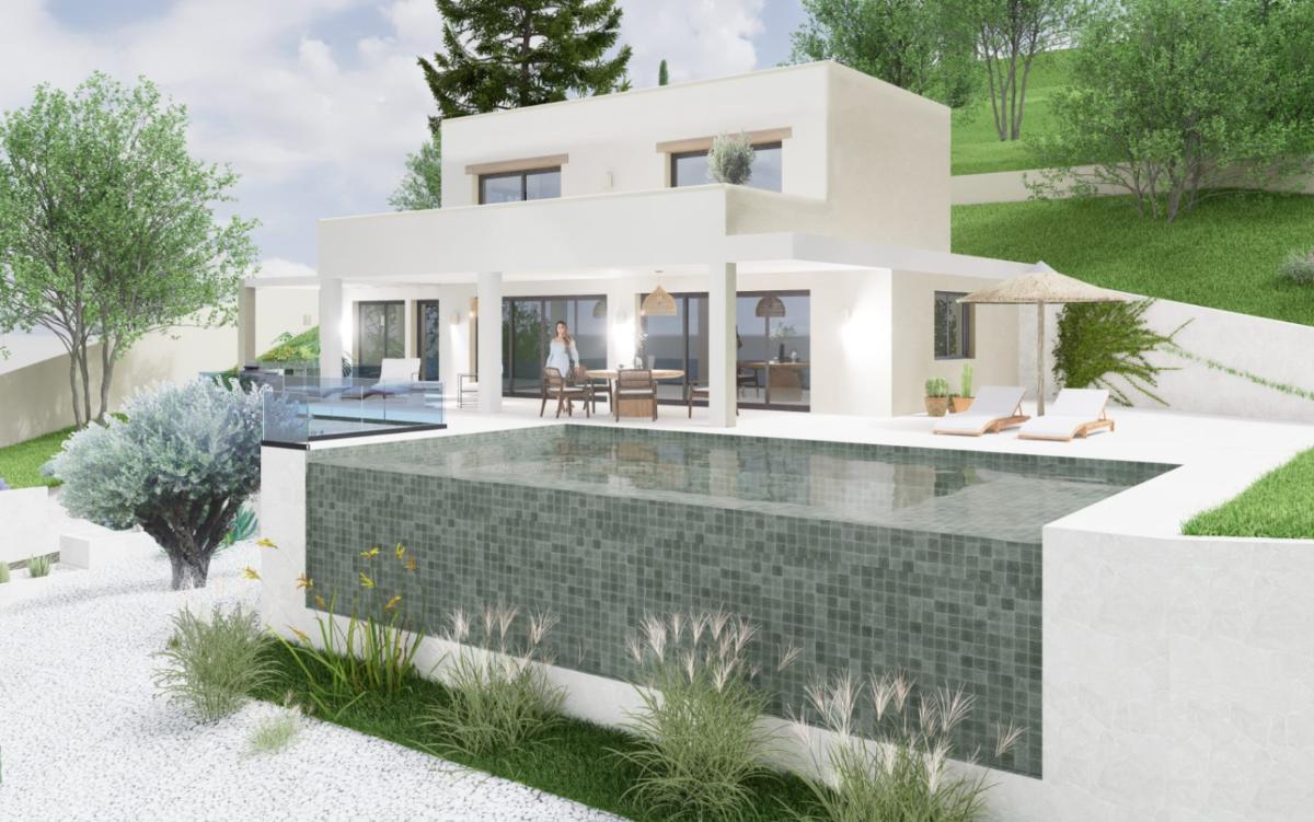 Villa en Jávea, Alicante, España 4 dormitorios, 329 m2 No. 149016