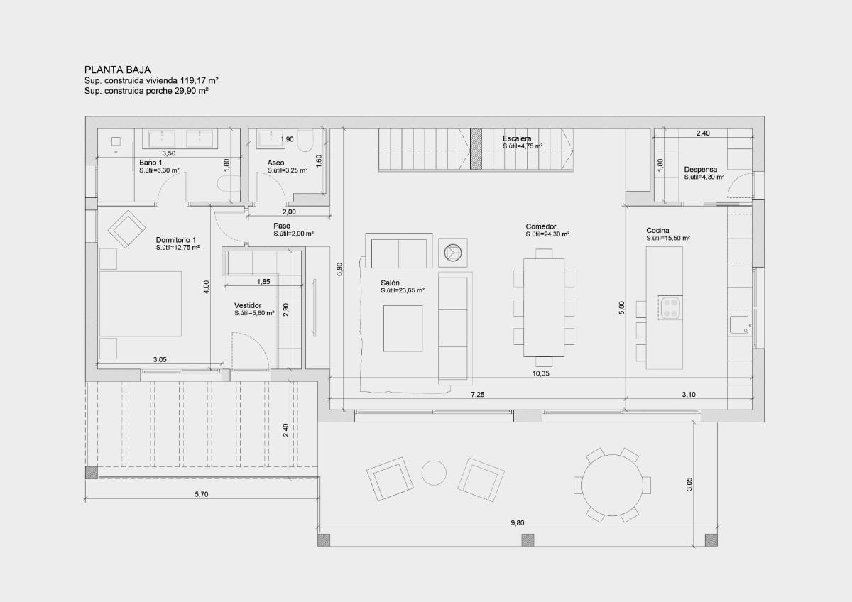 Villa en Jávea, Alicante, España 4 dormitorios, 329 m2 No. 149016