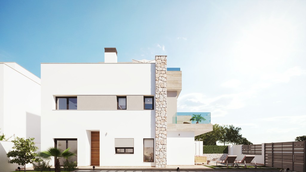 Townhouse in San Pedro del Pinatar, Murcia, Spain 3 bedrooms, 151 sq.m. No. 145092