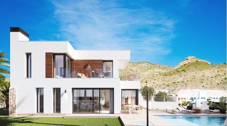 Вилла в Финестрат, Аликанте, Испания 4 спальни, 244м2 №145093
