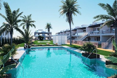 Bungalow i Pilar de la Horadada, Alicante, Spanien 2 sovrum, 68 kvm. Nr. 170377