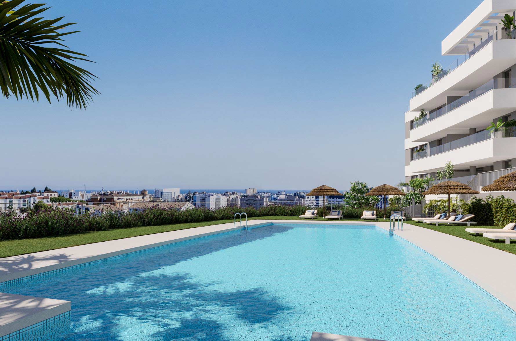 Bungalow in Estepona, Malaga, Spanien 2 Schlafzimmer, 102 m2 Nr. 136118