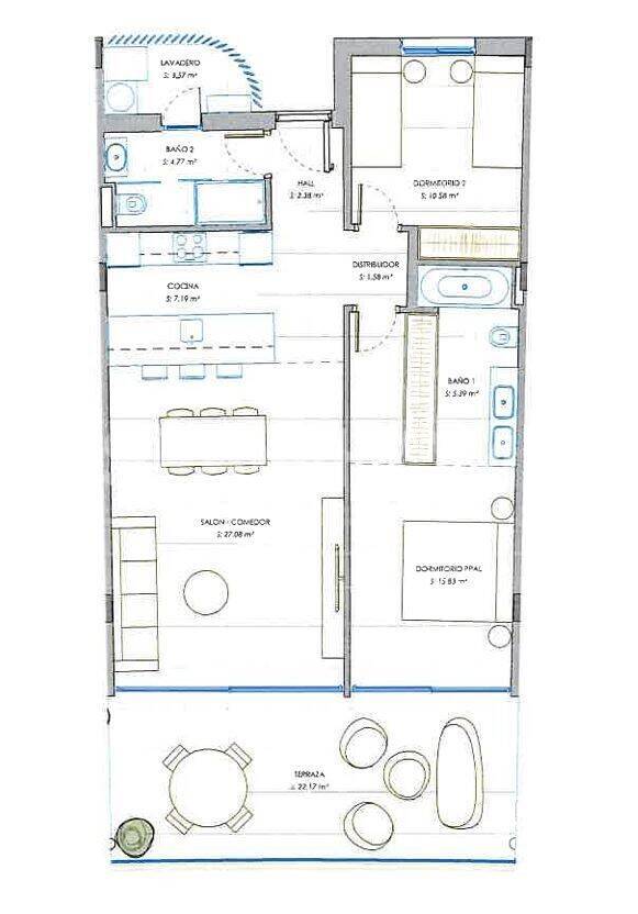 Apartament w Fuengirola, Malaga, Hiszpania 2 sypialnie, 90 mkw. nr 167999