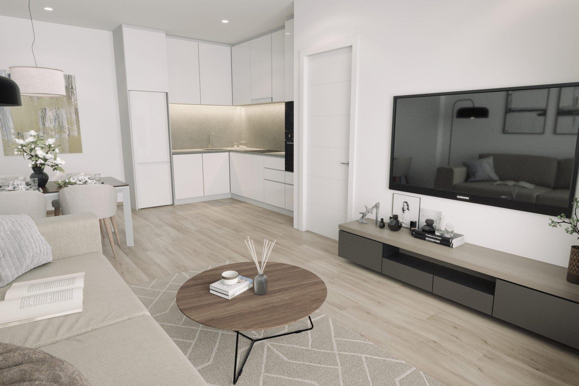 Apartamento en Torrevieja, Alicante, España 1 dormitorio, 57 m2 No. 167997
