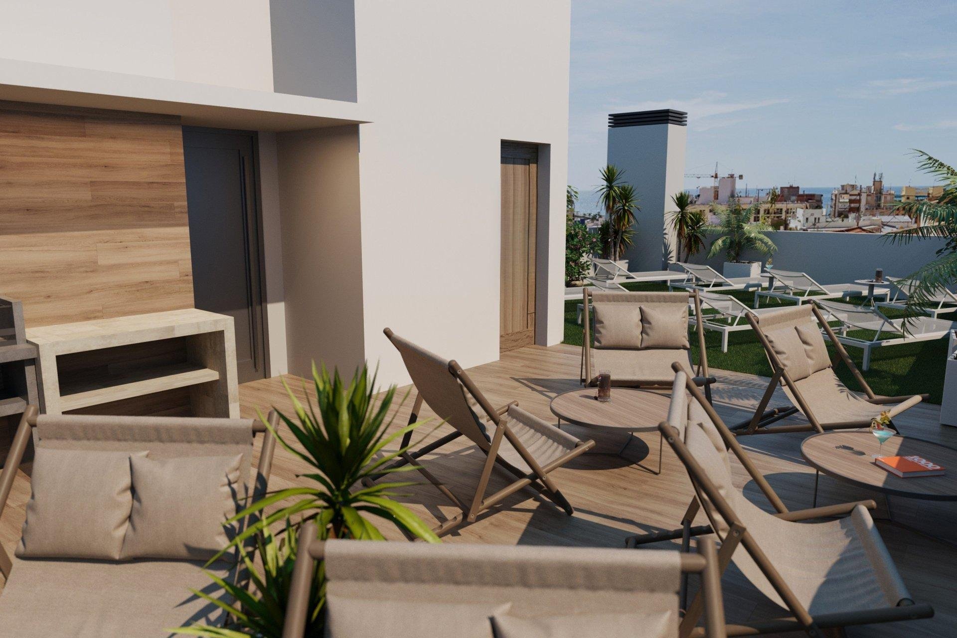 Apartamento en Torrevieja, Alicante, España 1 dormitorio, 57 m2 No. 167997