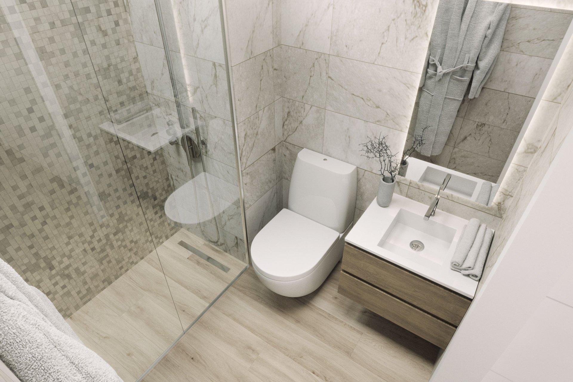 Apartamento en Torrevieja, Alicante, España 1 dormitorio, 57 m2 No. 167997