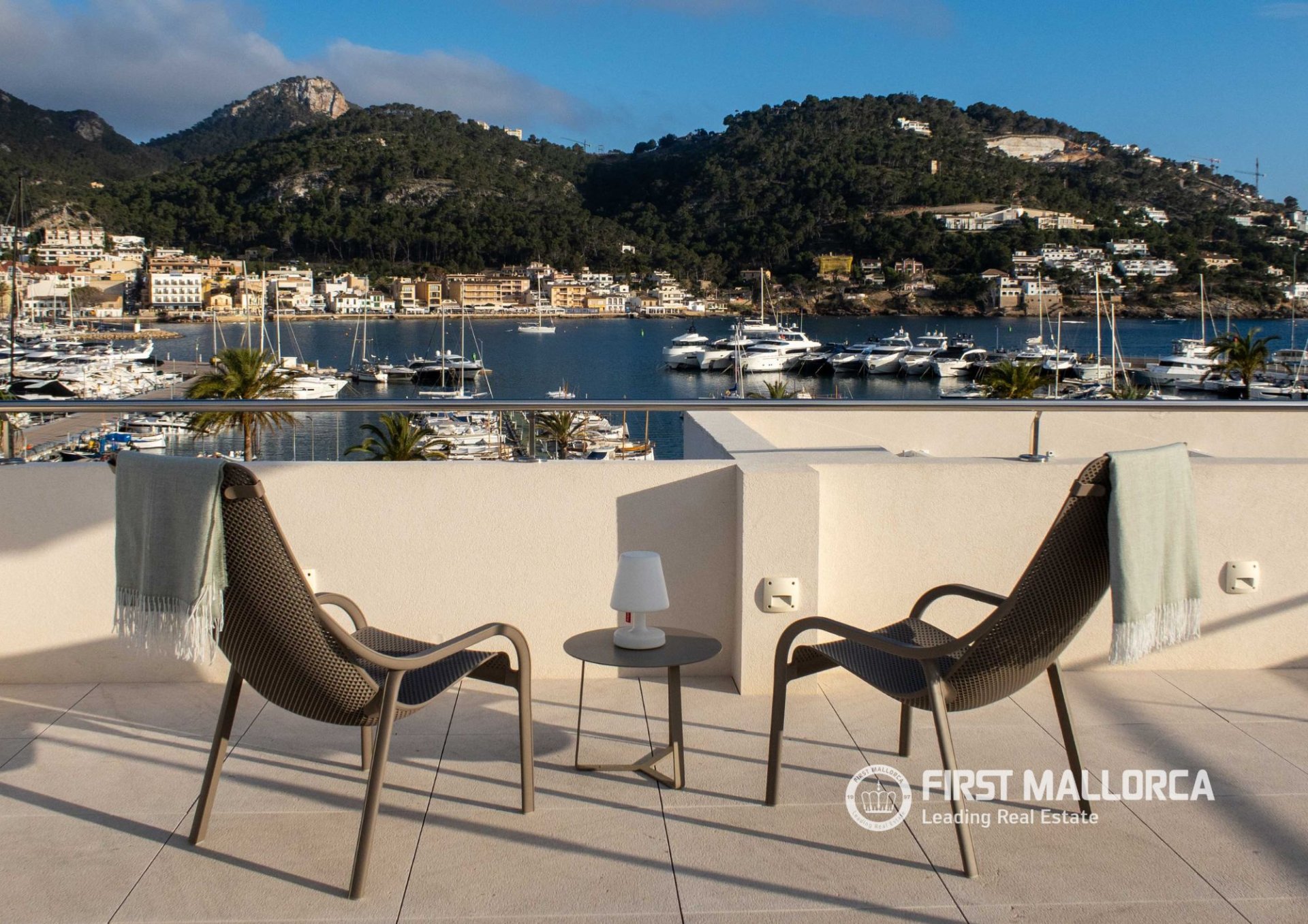 Takvåning i Port D'andratx, Mallorca, Spanien 3 sovrum, 185 kvm. Nr. 167686