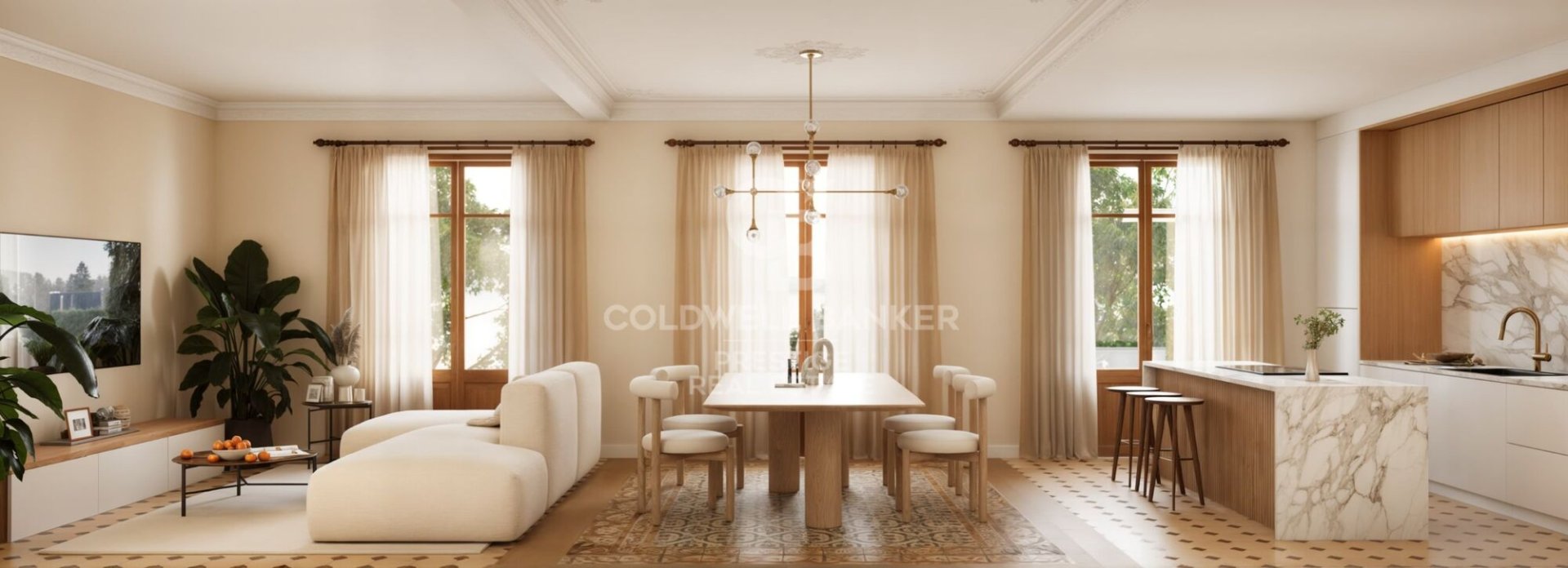 Dzīvoklis Barcelona, Spānijā 3 istabas, 139 m2 Nr. 158845
