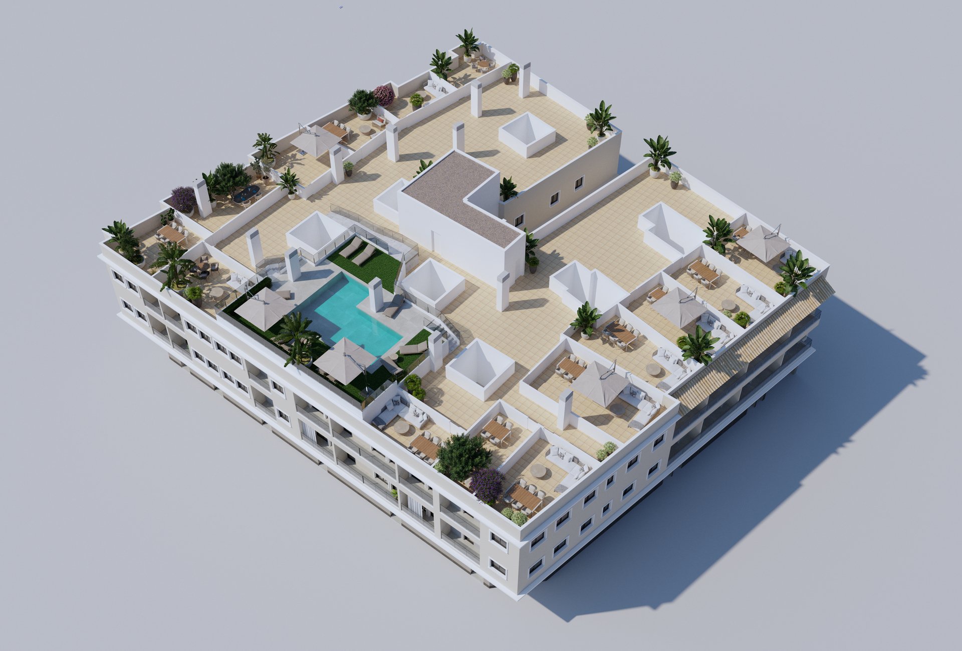 Dzīvoklis Algorfa, Alicante, Spānijā 3 istabas, 84 m2 Nr. 164039
