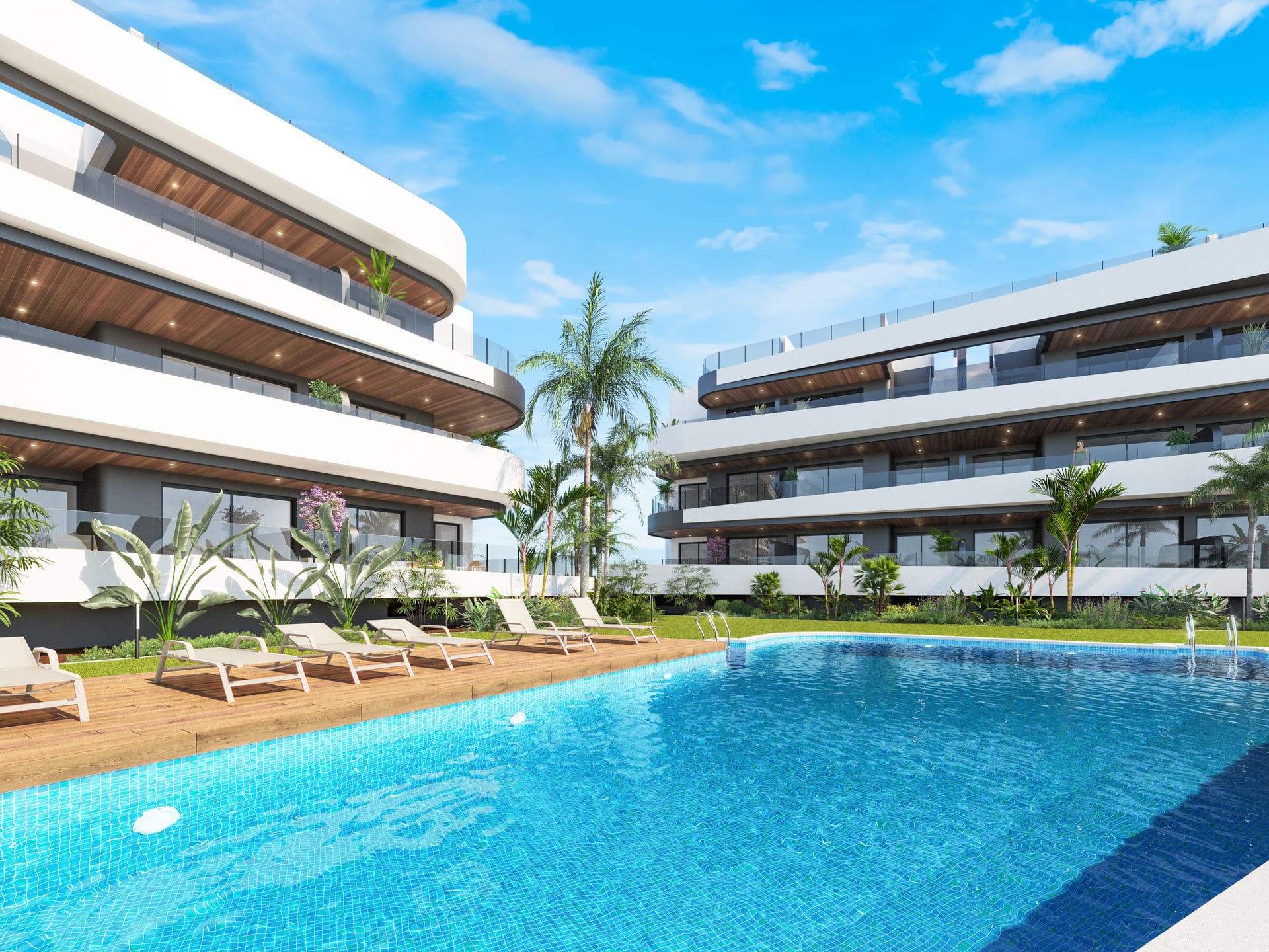 Wohnung in Los Alcazares, Murcia, Spanien 3 Schlafzimmer, 152 m2 Nr. 164044