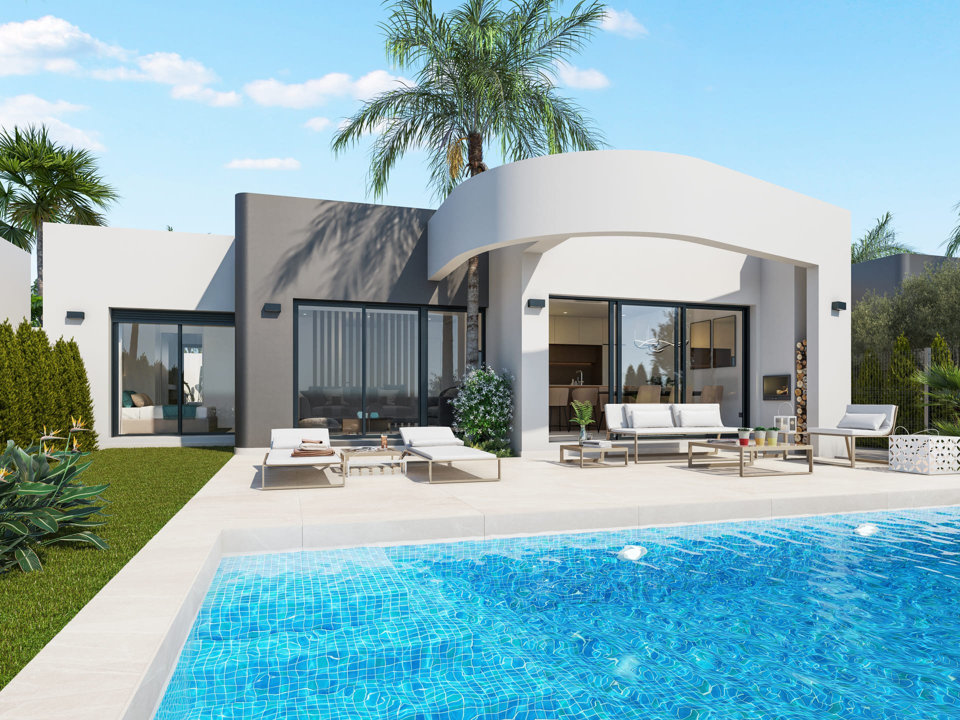 Wohnung in Los Alcazares, Murcia, Spanien 3 Schlafzimmer, 152 m2 Nr. 164044