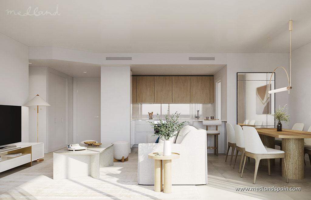 Apartament w Estepona, Malaga, Hiszpania 2 sypialnie, 98 mkw. nr 64356