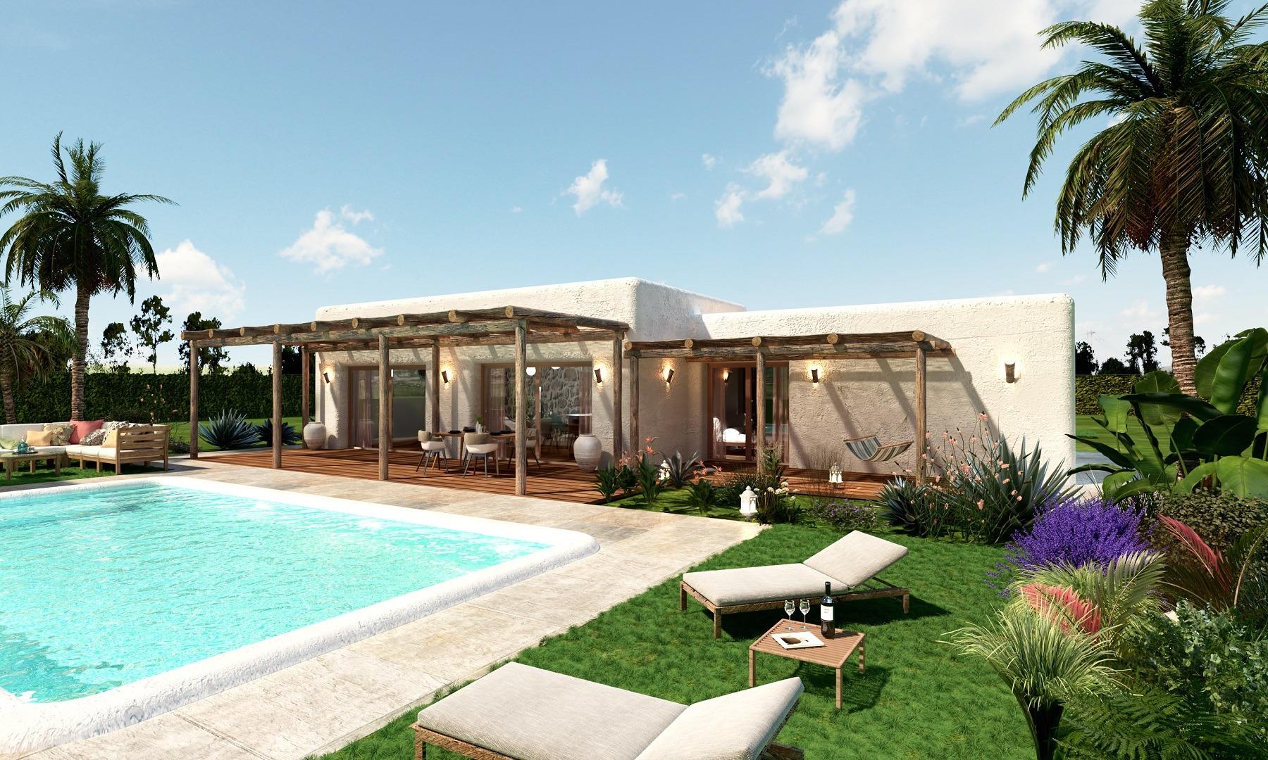 Villa i Pinoso, Alicante, Spanien 3 sovrum, 186 kvm. Nr. 138860