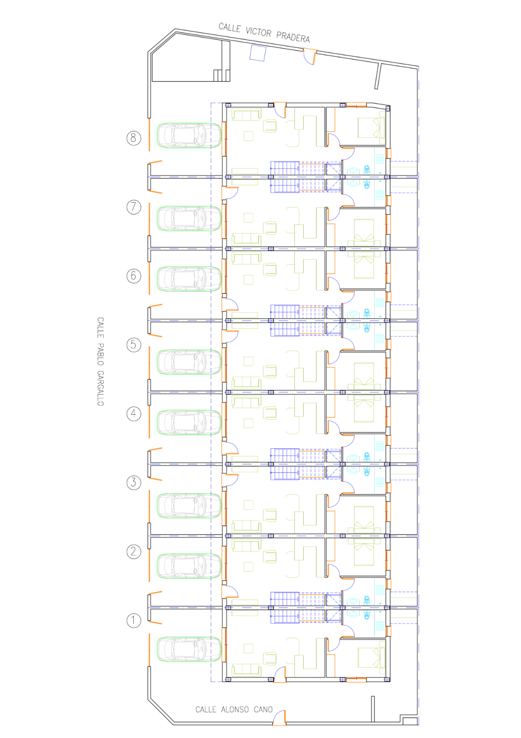 Rindu māja San Pedro del Pinatar, Murcia, Spānijā 3 istabas, 109 m2 Nr. 191046