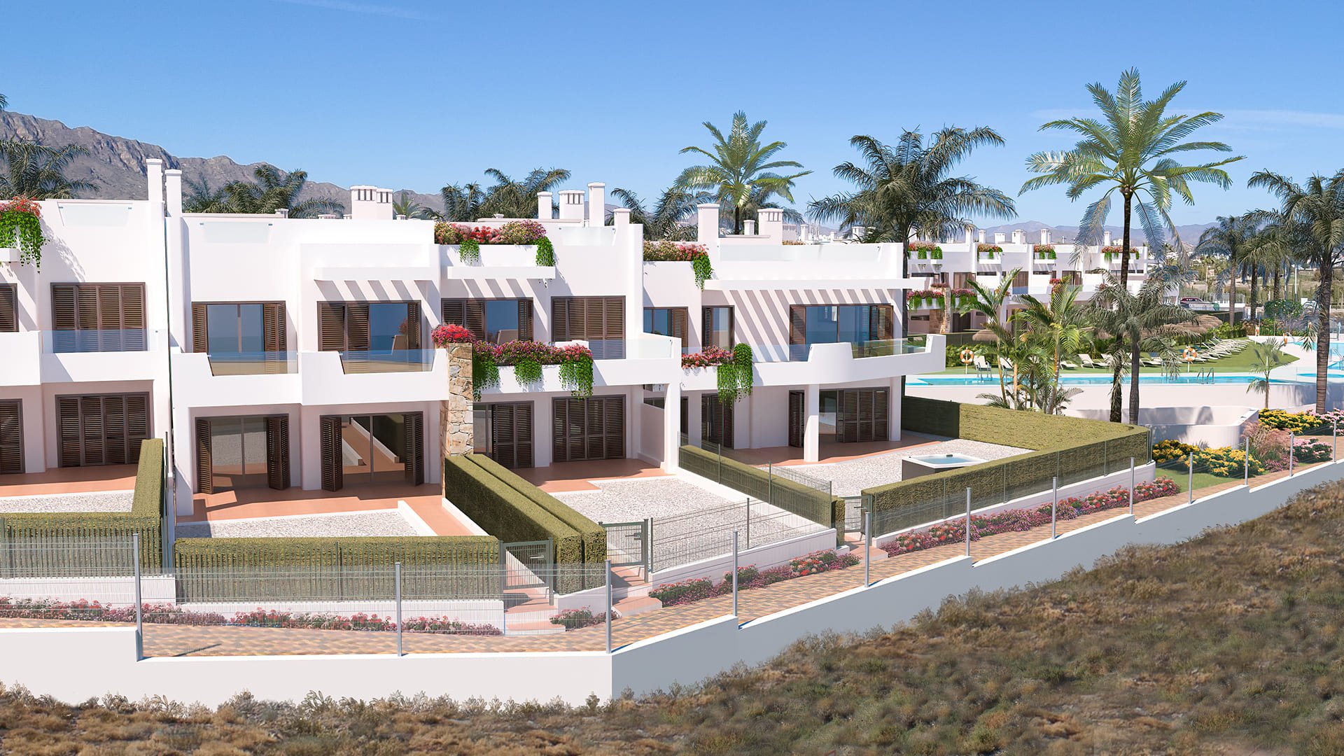 Bungalow a Pulpi, Almeria, Spagna 2 camere da letto, 100 mq. N° 136130