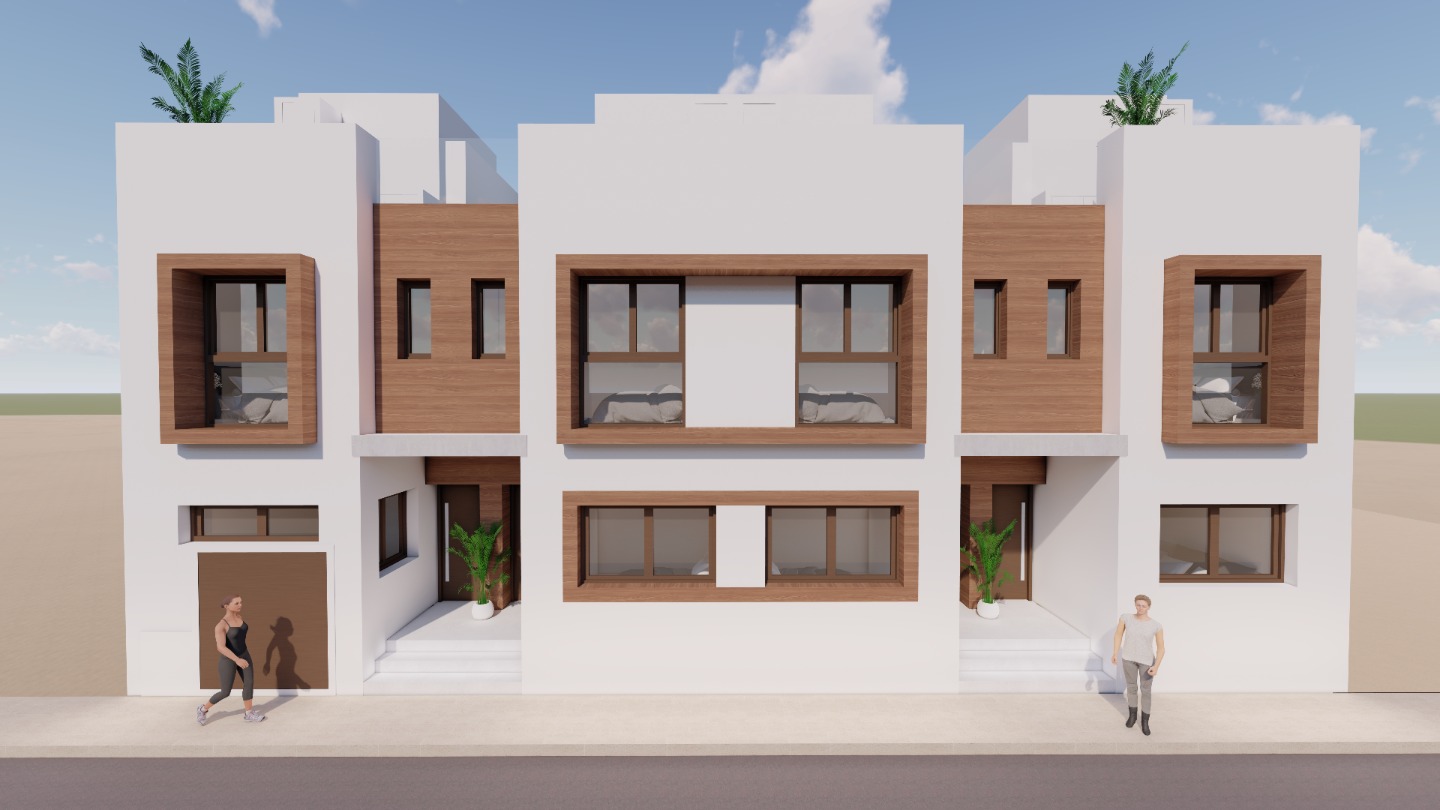 Townhouse in San Javier, Murcia, Spanien 3 Schlafzimmer, 125 m2 Nr. 80839