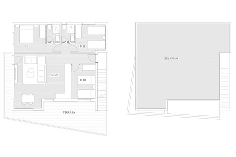 Layout 3 bedrooms, 201.88 sq.m. in HORIZON II in San Miguel de Salinas, Spain No. 171931