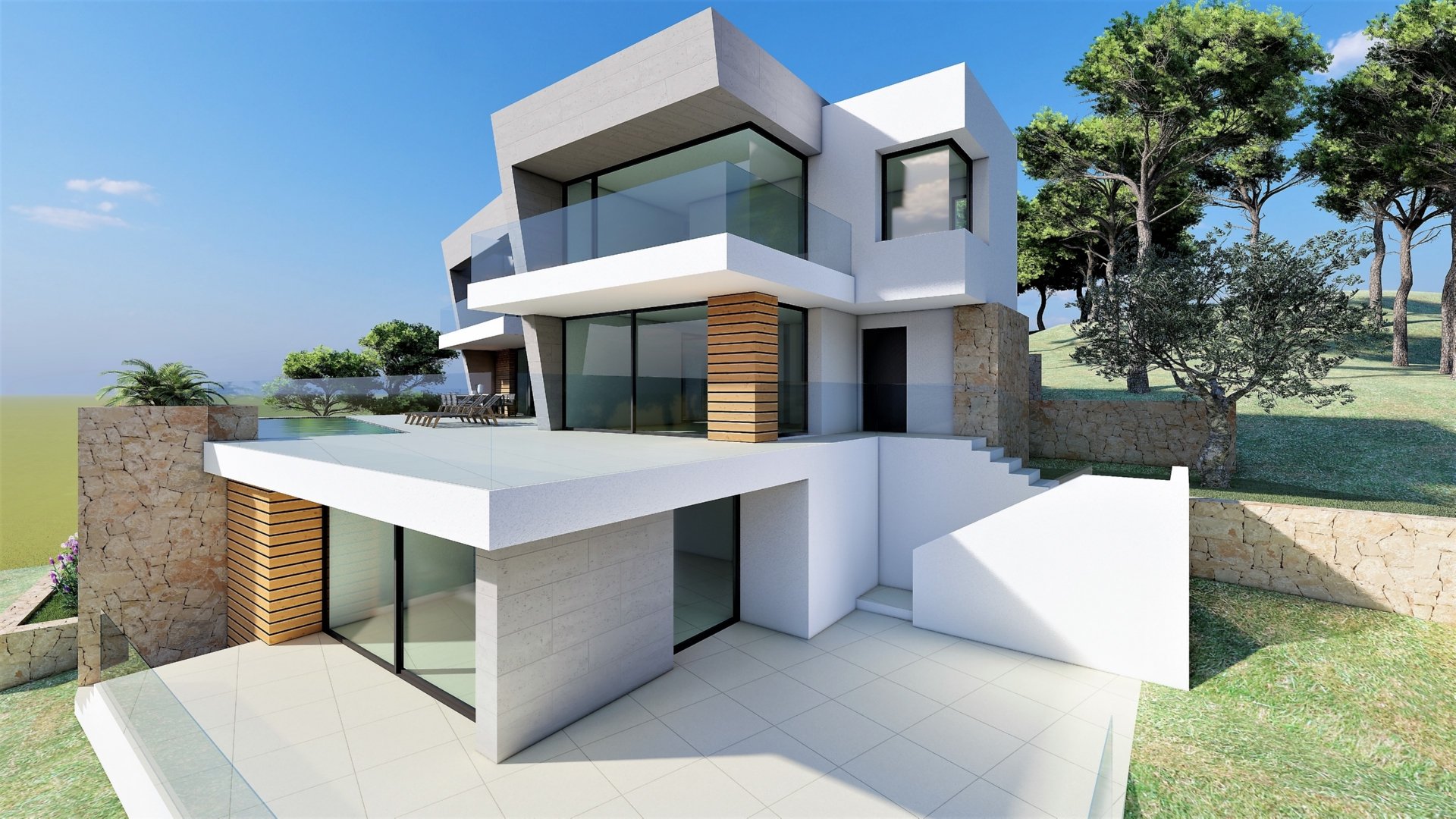 Villa in Cumbre Del Sol, Alicante, Spanien 3 Schlafzimmer, 596 m2 Nr. 78932