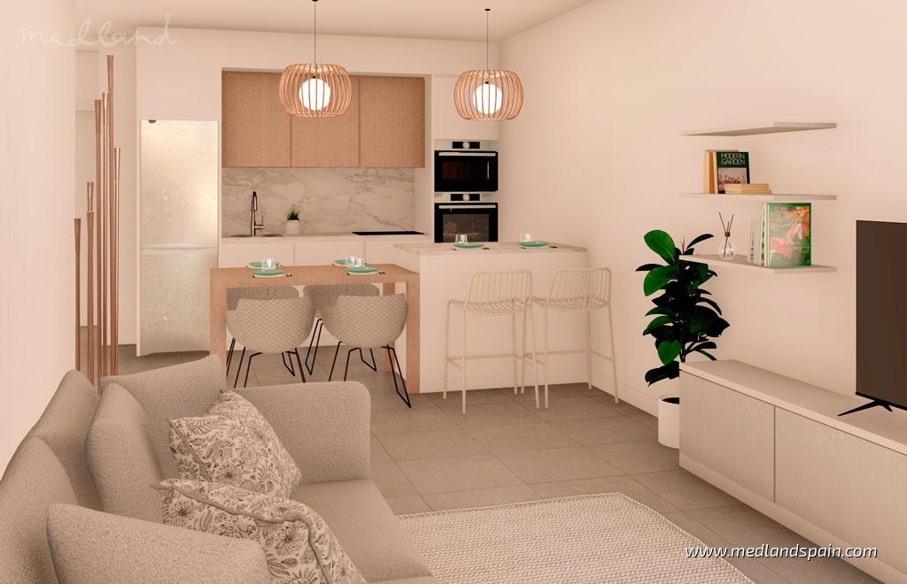 Apartment à Torre-Pacheco, Murcia, Espagne 3 chambres, 80 m2 No. 105117