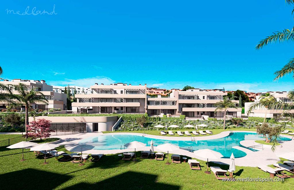 Apartamento en Casares, Málaga, España 3 dormitorios, 136 m2 No. 105109