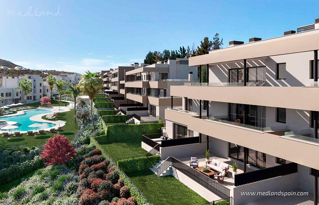 Apartamento en Casares, Málaga, España 3 dormitorios, 136 m2 No. 105109