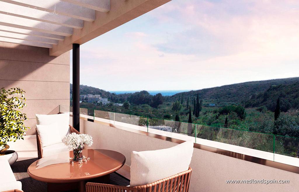 Apartamento en Casares, Málaga, España 3 dormitorios, 136 m2 No. 105109