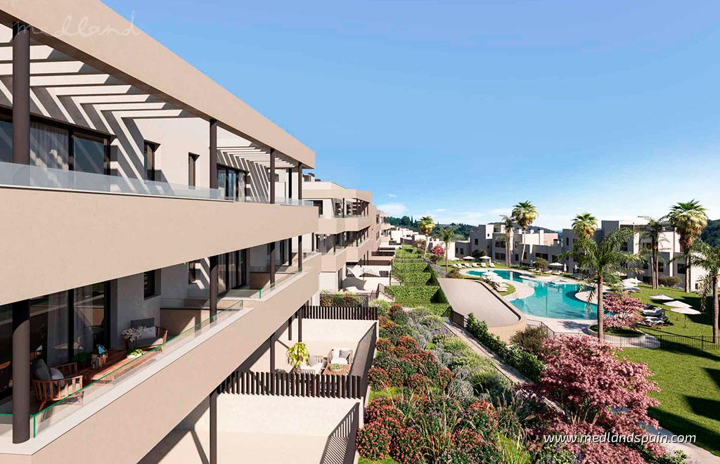 Apartamento en Casares, Málaga, España 3 dormitorios, 136 m2 No. 105109
