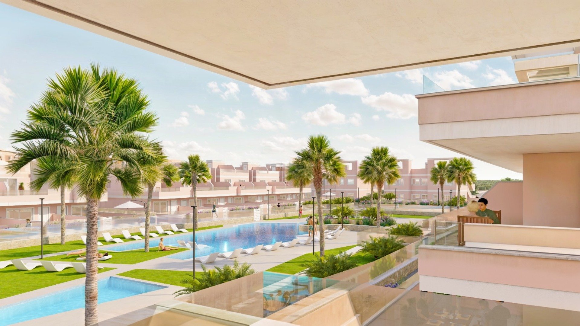 Huoneisto Pilar de la Horadada, Alicante, Espanja 3 makuuhuonetta, 100 m2 No. 163253