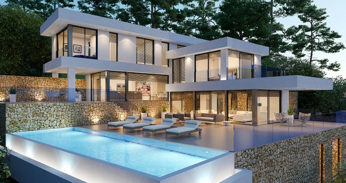 Villa in Javea, Alicante, Spain 4 bedrooms, 422 sq.m. No. 80674