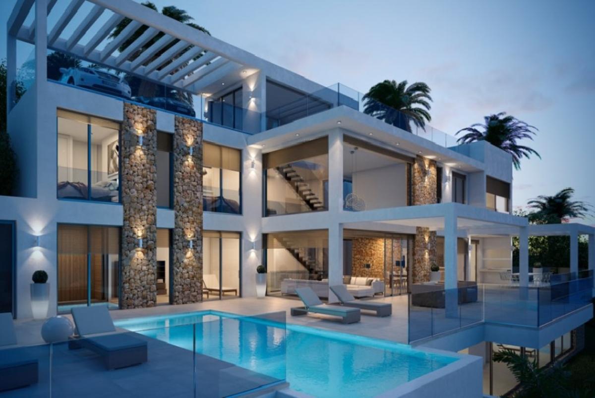 Villa i Javea, Alicante, Spanien 4 sovrum, 319 kvm. Nr. 80673