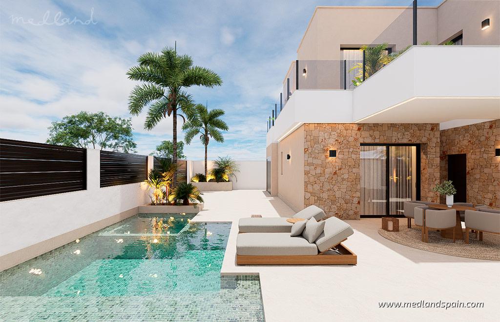 Villa in Lo Pagan, Murcia, Spanien 4 Schlafzimmer, 210 m2 Nr. 191687