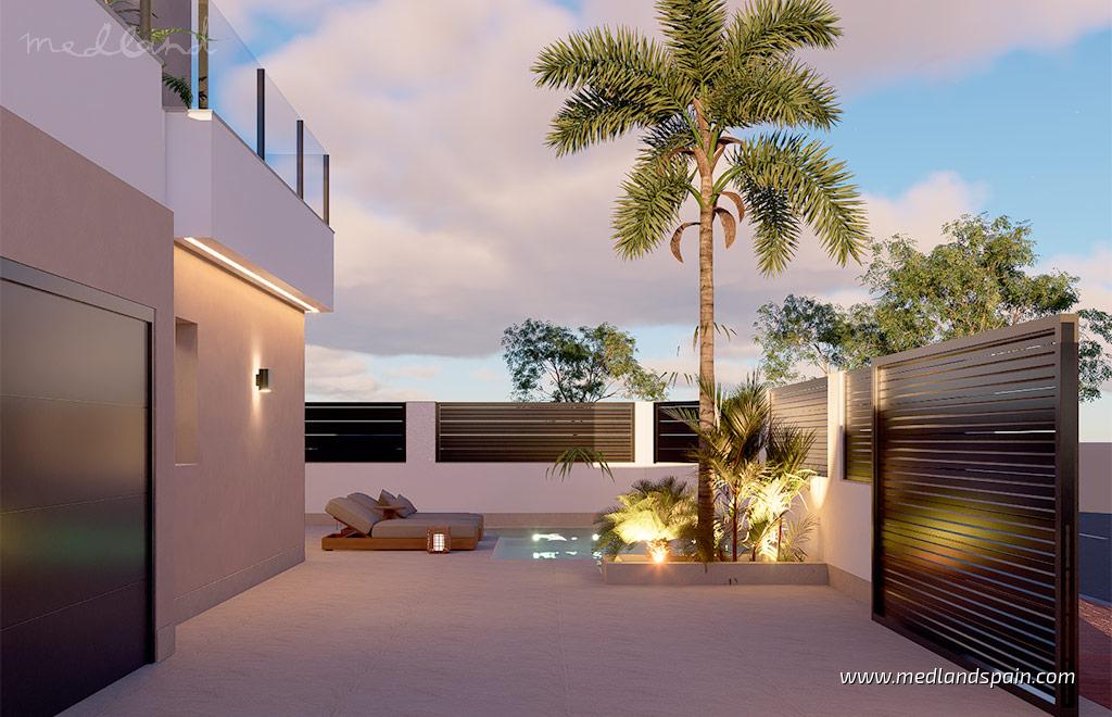 Villa in Lo Pagan, Murcia, Spanien 4 Schlafzimmer, 210 m2 Nr. 191687