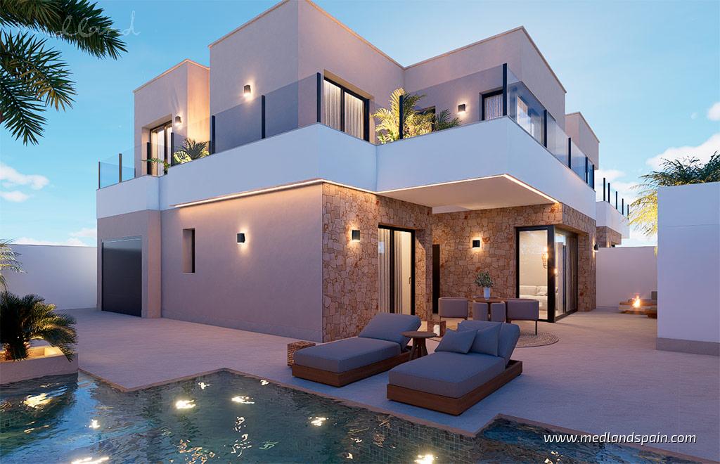 Villa in Lo Pagan, Murcia, Spanien 4 Schlafzimmer, 210 m2 Nr. 191687